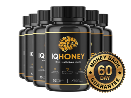 IQHoney 60-day money-back guarantee badge
